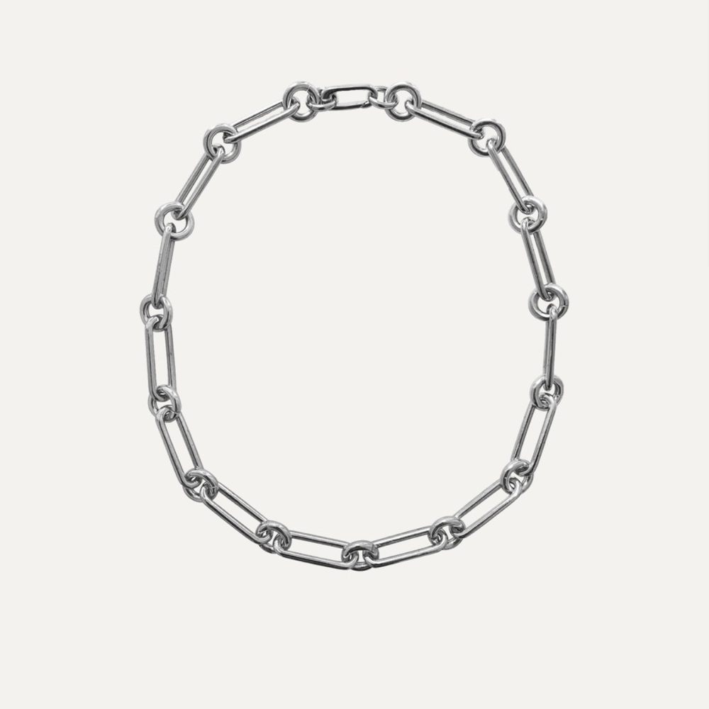Laura Lombardi silver llaria chain necklace